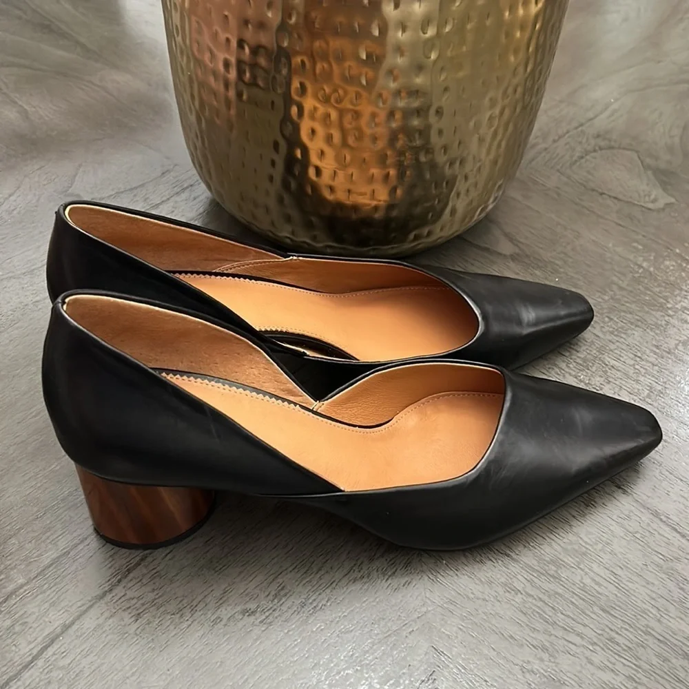 Franco Sarto Rita Leather d'Orsay Pumps_4